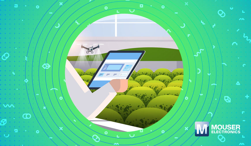 Mouser Electronics erweitert Content Hub für intelligente Landwirtschaft mit Ressourcen für Ingenieure